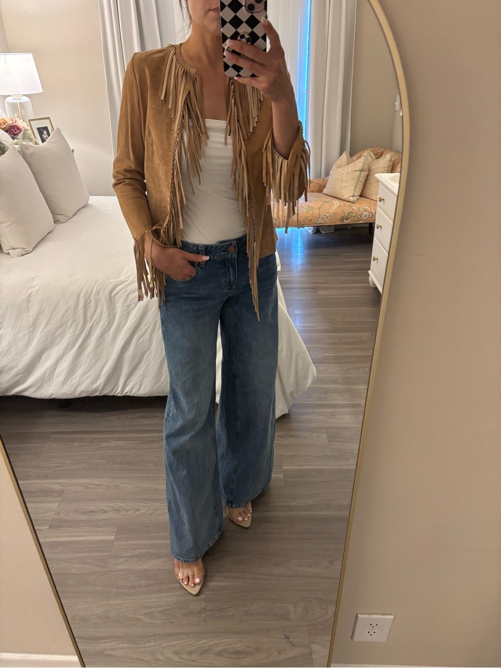 🖤 Bebe Suede Fringe Jacket – NWT - Picture 4 of 13